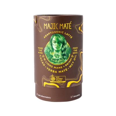 Naturally Driven Organic Adaptogenic Latte Majic Mate Cacao (Reishi, Yerba Mate & MCT Oil) 120g